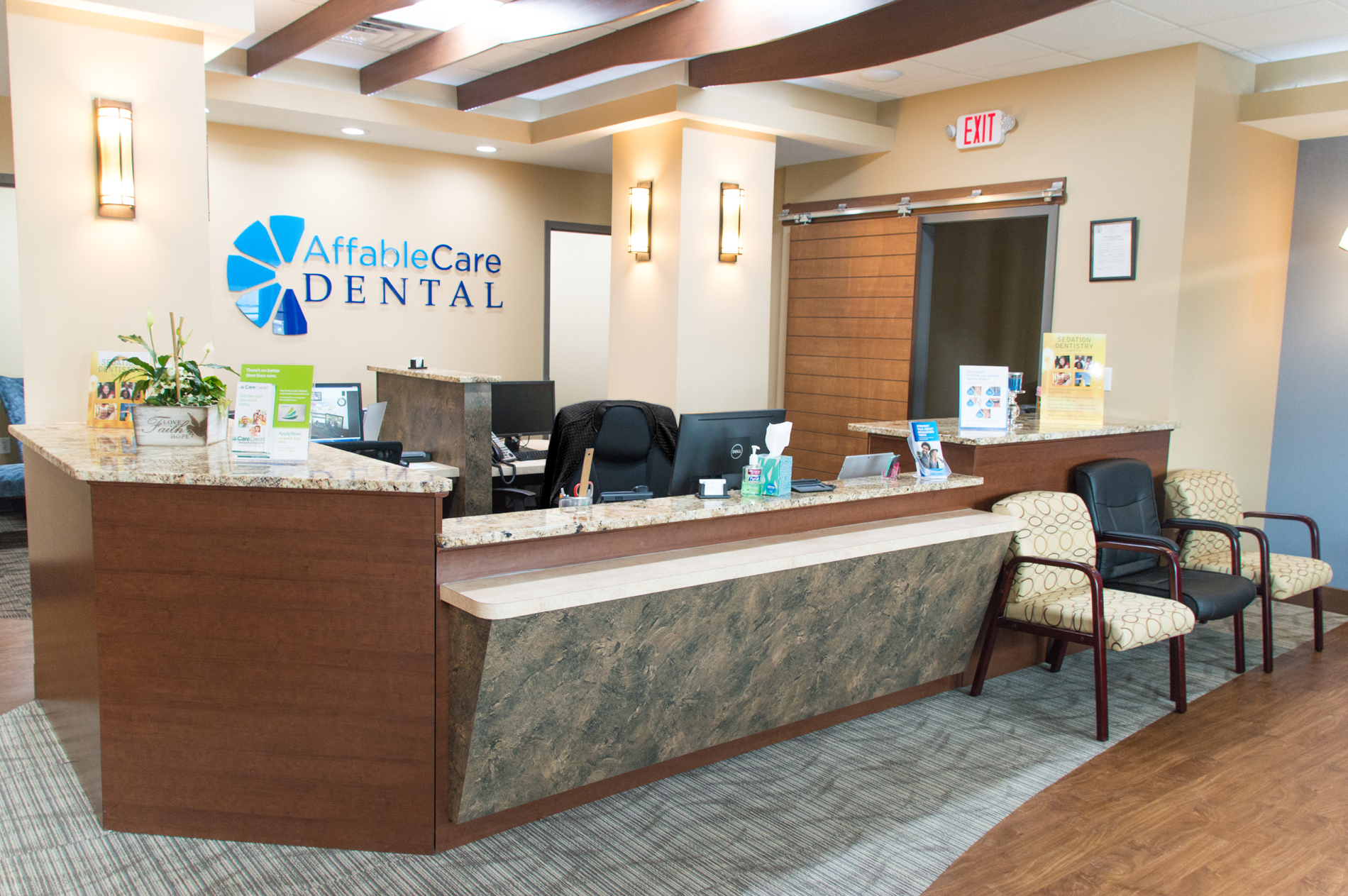 AffableCare Dental reception area
